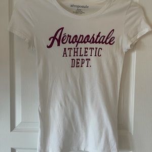 Size Medium white Aeropostale t-shirt